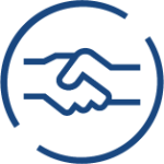 Logo shaking hands